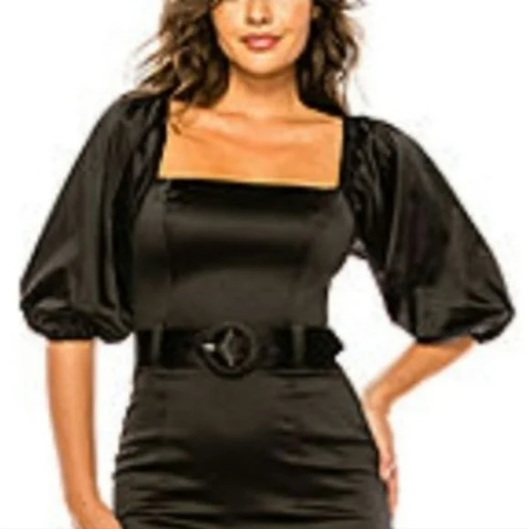 PREMIER Amour Short Sleeve Sheath Dress - Picture 3 of 17